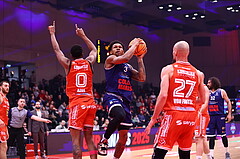18.01.2025, Graz, Raiffeisen Sportpark, Basketball Austria Cup 2025, Final Four, Semifinale, Flyer Wels vs BBC Nord,  