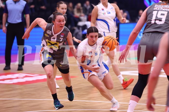 18.01.2025, Graz, Raiffeisen Sportpark, Basketball Austria Cup 2025, Final Four, Semifinale, DBB Wels vs Klosterneuburg Duchess,  