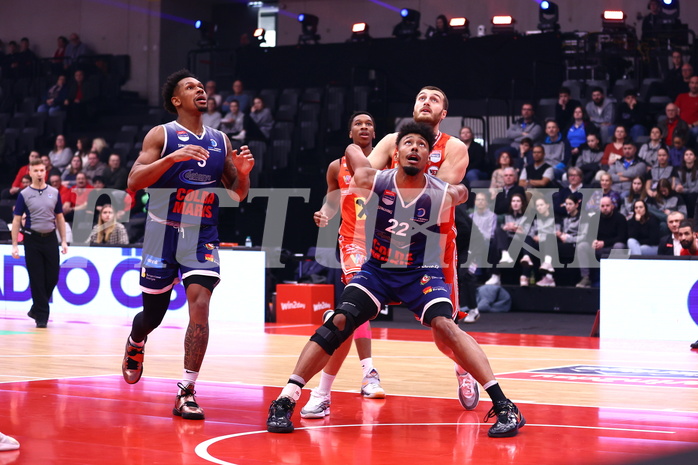 18.01.2025, Graz, Raiffeisen Sportpark, Basketball Austria Cup 2025, Final Four, Semifinale, Flyer Wels vs BBC Nord,  