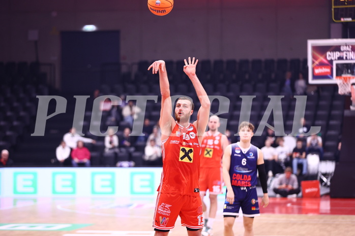 18.01.2025, Graz, Raiffeisen Sportpark, Basketball Austria Cup 2025, Final Four, Semifinale, Flyer Wels vs BBC Nord,  