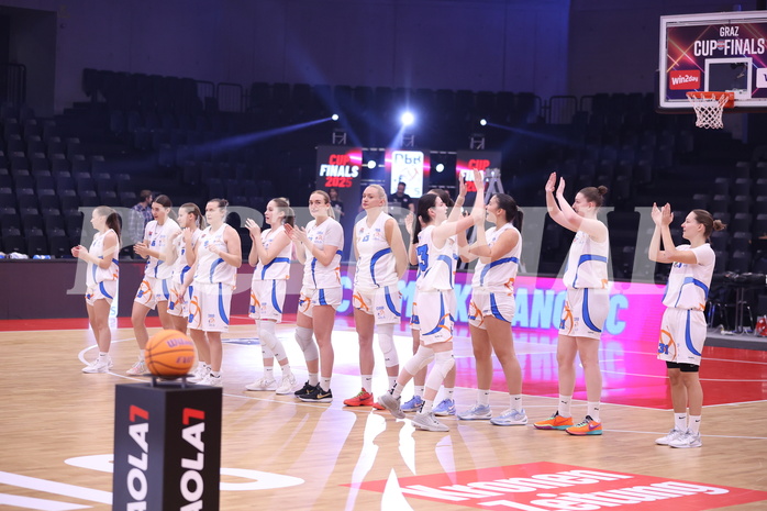 18.01.2025, Graz, Raiffeisen Sportpark, Basketball Austria Cup 2025, Final Four, Semifinale, DBB Wels vs Klosterneuburg Duchess,  