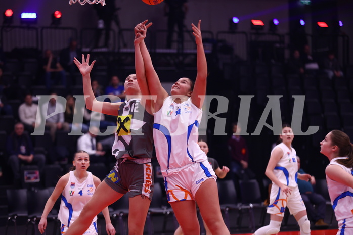 18.01.2025, Graz, Raiffeisen Sportpark, Basketball Austria Cup 2025, Final Four, Semifinale, DBB Wels vs Klosterneuburg Duchess,  