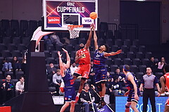 18.01.2025, Graz, Raiffeisen Sportpark, Basketball Austria Cup 2025, Final Four, Semifinale, Flyer Wels vs BBC Nord,  
