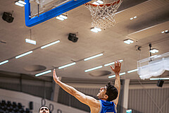 Basketball, Basketball Zweite Liga 2022/23, Grunddurchgang 11.Runde, Basket Flames, Pirlo Kufstein Towers, Faiz Jakob (27)
