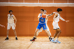 Basketball, Basketball Zweite Liga 2022/23, Grunddurchgang 11.Runde, Basket Flames, Pirlo Kufstein Towers, Luka Kraljic (9)