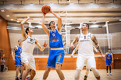 Basketball, Basketball Zweite Liga 2022/23, Grunddurchgang 11.Runde, Basket Flames, Pirlo Kufstein Towers, Luka Kraljic (9)
