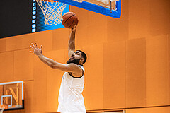 Basketball, Basketball Zweite Liga 2022/23, Grunddurchgang 11.Runde, Basket Flames, Pirlo Kufstein Towers, Faiz Jakob (27)