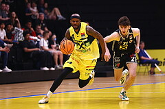 07.04.2024, Graz, Raiffeisen Sportpark Graz, Basketball Superliga 2023/24, Platzierungsrunde, Runde 9, UBSC Raiffeisen Graz - Raiffeisen Flyers Wels 