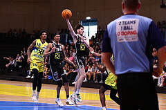 07.04.2024, Graz, Raiffeisen Sportpark Graz, Basketball Superliga 2023/24, Platzierungsrunde, Runde 9, UBSC Raiffeisen Graz - Raiffeisen Flyers Wels 