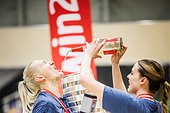 Basketball, Win2Day Basketball Damen Superliga 2023/24, Playoff, Finale Spiel 3, SKN St. Pölten, UBI Graz, 