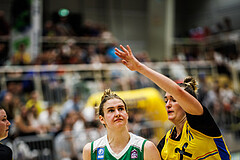 Basketball, Win2Day Basketball Damen Superliga 2023/24, Playoff, Finale Spiel 3, SKN St. Pölten, UBI Graz, Simone Sill (15)