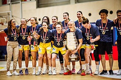 Basketball, Win2Day Basketball Damen Superliga 2023/24, Playoff, Finale Spiel 3, SKN St. Pölten, UBI Graz, 
