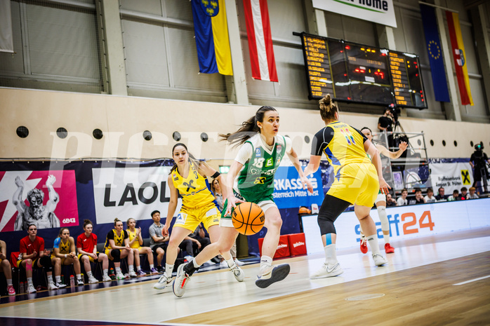 Basketball, Win2Day Basketball Damen Superliga 2023/24, Playoff, Finale Spiel 3, SKN St. Pölten, UBI Graz, Nika Cic (18)