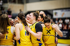 Basketball, Win2Day Basketball Damen Superliga 2023/24, Playoff, Finale Spiel 3, SKN St. Pölten, UBI Graz, SKN St. Pölten, feiern