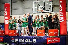 Basketball, Win2Day Basketball Damen Superliga 2023/24, Playoff, Finale Spiel 3, SKN St. Pölten, UBI Graz, 