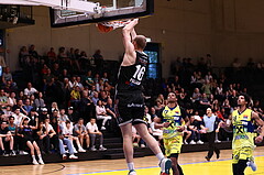 07.04.2024, Graz, Raiffeisen Sportpark Graz, Basketball Superliga 2023/24, Platzierungsrunde, Runde 9, UBSC Raiffeisen Graz - Raiffeisen Flyers Wels 