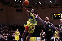 07.04.2024, Graz, Raiffeisen Sportpark Graz, Basketball Superliga 2023/24, Platzierungsrunde, Runde 9, UBSC Raiffeisen Graz - Raiffeisen Flyers Wels 