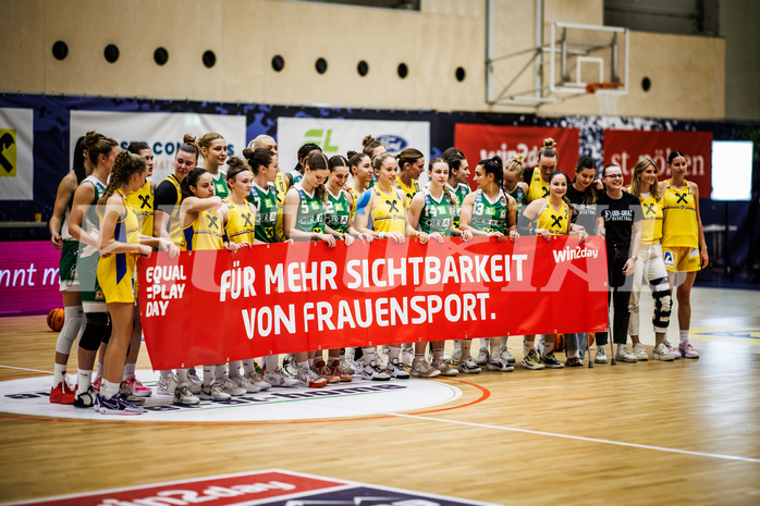 Basketball, Win2Day Basketball Damen Superliga 2023/24, Playoff, Finale Spiel 3, SKN St. Pölten, UBI Graz, feature