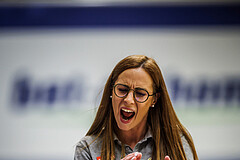 Basketball, Win2Day Basketball Damen Superliga 2023/24, Playoff, Finale Spiel 3, SKN St. Pölten, UBI Graz, Lana Petrovic (Head Coach)