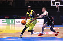07.04.2024, Graz, Raiffeisen Sportpark Graz, Basketball Superliga 2023/24, Platzierungsrunde, Runde 9, UBSC Raiffeisen Graz - Raiffeisen Flyers Wels 