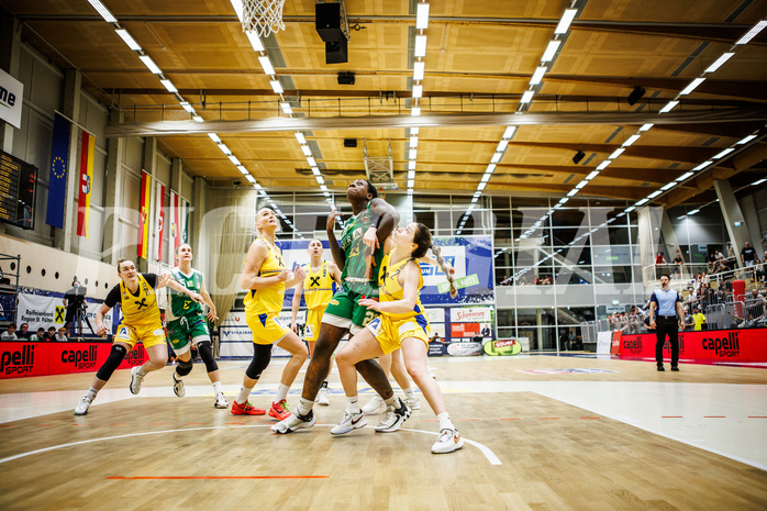 Basketball, Win2Day Basketball Damen Superliga 2023/24, Playoff, Finale Spiel 3, SKN St. Pölten, UBI Graz, Janet Oriakhi (21)