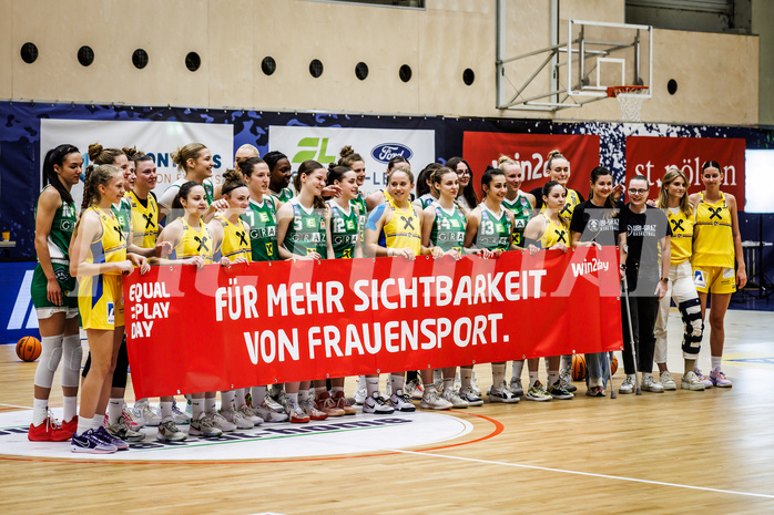 Basketball, Win2Day Basketball Damen Superliga 2023/24, Playoff, Finale Spiel 3, SKN St. Pölten, UBI Graz, feature
