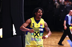 07.04.2024, Graz, Raiffeisen Sportpark Graz, Basketball Superliga 2023/24, Platzierungsrunde, Runde 9, UBSC Raiffeisen Graz - Raiffeisen Flyers Wels 