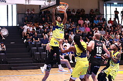 07.04.2024, Graz, Raiffeisen Sportpark Graz, Basketball Superliga 2023/24, Platzierungsrunde, Runde 9, UBSC Raiffeisen Graz - Raiffeisen Flyers Wels 