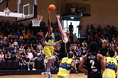 07.04.2024, Graz, Raiffeisen Sportpark Graz, Basketball Superliga 2023/24, Platzierungsrunde, Runde 9, UBSC Raiffeisen Graz - Raiffeisen Flyers Wels 