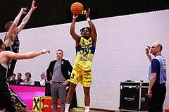07.04.2024, Graz, Raiffeisen Sportpark Graz, Basketball Superliga 2023/24, Platzierungsrunde, Runde 9, UBSC Raiffeisen Graz - Raiffeisen Flyers Wels 