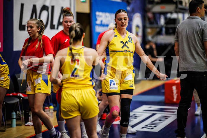Basketball, Win2Day Basketball Damen Superliga 2023/24, Playoff, Finale Spiel 3, SKN St. Pölten, UBI Graz, Lea Feitl (33)