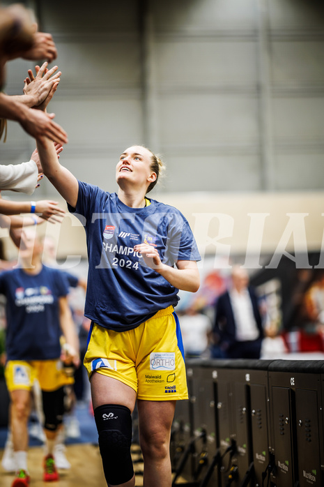 Basketball, Win2Day Basketball Damen Superliga 2023/24, Playoff, Finale Spiel 3, SKN St. Pölten, UBI Graz, 
