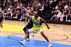 07.04.2024, Graz, Raiffeisen Sportpark Graz, Basketball Superliga 2023/24, Platzierungsrunde, Runde 9, UBSC Raiffeisen Graz - Raiffeisen Flyers Wels 