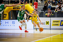 Basketball, Win2Day Basketball Damen Superliga 2023/24, Playoff, Finale Spiel 3, SKN St. Pölten, UBI Graz, Anna Kolyandrova (2)