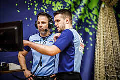 Basketball, Win2Day Basketball Damen Superliga 2023/24, Playoff, Finale Spiel 3, SKN St. Pölten, UBI Graz, SR Milad Katkhodai