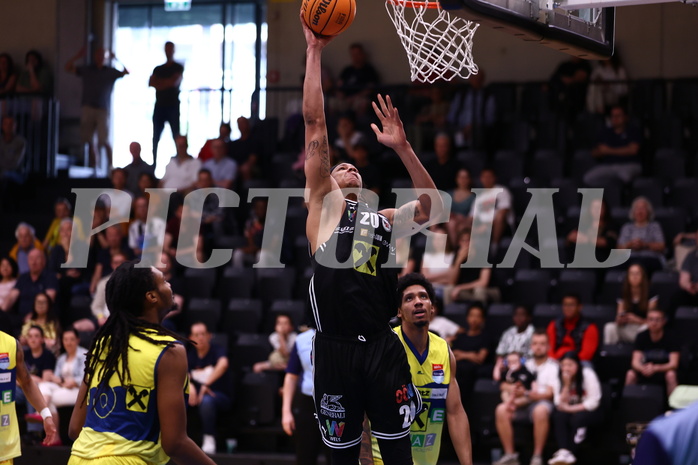 07.04.2024, Graz, Raiffeisen Sportpark Graz, Basketball Superliga 2023/24, Platzierungsrunde, Runde 9, UBSC Raiffeisen Graz - Raiffeisen Flyers Wels 