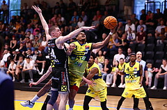 07.04.2024, Graz, Raiffeisen Sportpark Graz, Basketball Superliga 2023/24, Platzierungsrunde, Runde 9, UBSC Raiffeisen Graz - Raiffeisen Flyers Wels 