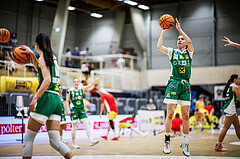 Basketball, Win2Day Basketball Damen Superliga 2023/24, Playoff, Finale Spiel 3, SKN St. Pölten, UBI Graz, Nika Cic (18)