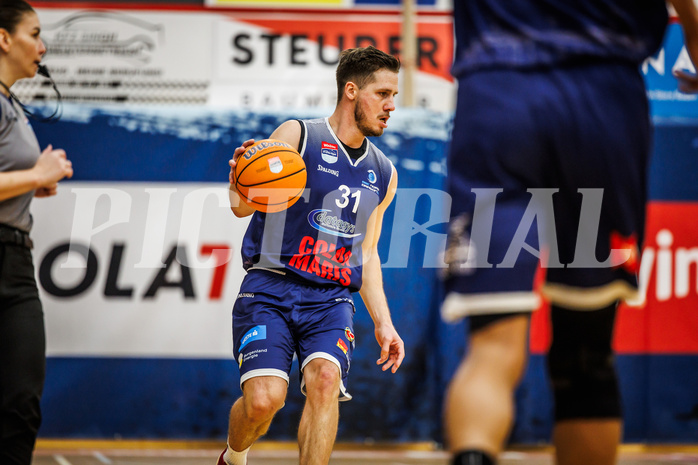 Basketball, win2day Basketball Superliga 2024/25, Grunddurchgang 20.Runde, Traiskirchen Lions, BBC Nord Dragonz, Emilio Banic (31)