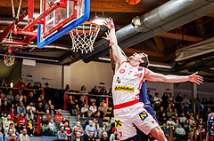 Basketball, win2day Basketball Superliga 2024/25, Grunddurchgang 20.Runde, Traiskirchen Lions, BBC Nord Dragonz, Benedikt Güttl (7)
