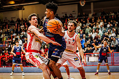 Basketball, win2day Basketball Superliga 2024/25, Grunddurchgang 20.Runde, Traiskirchen Lions, BBC Nord Dragonz, Jalen Green (22)