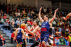 Basketball, win2day Basketball Superliga 2024/25, Grunddurchgang 20.Runde, Traiskirchen Lions, BBC Nord Dragonz, Moritz Lanegger-Rest (8)