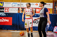 Basketball, win2day Basketball Superliga 2024/25, Grunddurchgang 20.Runde, Traiskirchen Lions, BBC Nord Dragonz, Moritz Lanegger-Rest (8)