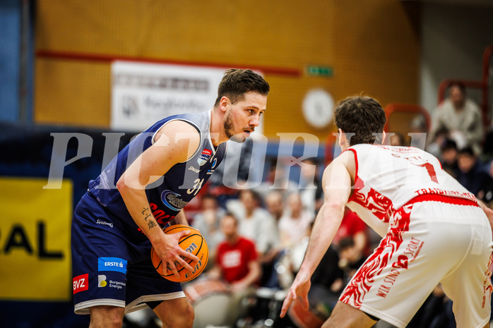 Basketball, win2day Basketball Superliga 2024/25, Grunddurchgang 20.Runde, Traiskirchen Lions, BBC Nord Dragonz, Emilio Banic (31)