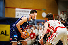Basketball, win2day Basketball Superliga 2024/25, Grunddurchgang 20.Runde, Traiskirchen Lions, BBC Nord Dragonz, Emilio Banic (31)