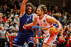 Basketball, win2day Basketball Superliga 2024/25, Grunddurchgang 20.Runde, Traiskirchen Lions, BBC Nord Dragonz, Moritz Lanegger-Rest (8)