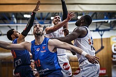 Basketball, ABL 2018/19, Grunddurchgang 25.Runde, Oberwart Gunners, Kapfenberg Bulls, Hayden Thomas Lescault (11)