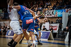 Basketball, ABL 2018/19, Grunddurchgang 25.Runde, Oberwart Gunners, Kapfenberg Bulls, Milan Stegnjaic (11)