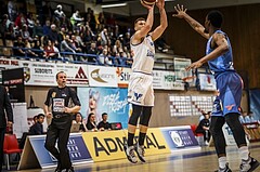 Basketball, ABL 2018/19, Grunddurchgang 25.Runde, Oberwart Gunners, Kapfenberg Bulls, Andrius Mikutis (5)