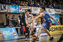 Basketball, ABL 2018/19, Grunddurchgang 25.Runde, Oberwart Gunners, Kapfenberg Bulls, Andrius Mikutis (5)